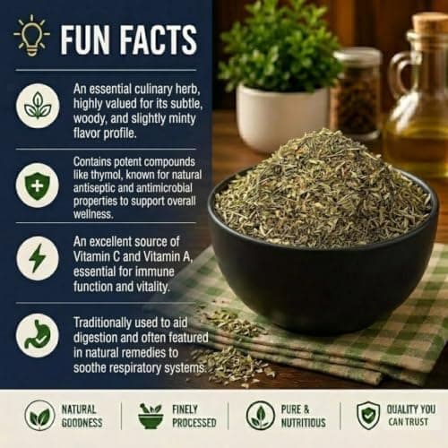 MODISON Thyme Herbs Dried Aromatic Seasoning 100g thumbnail 6