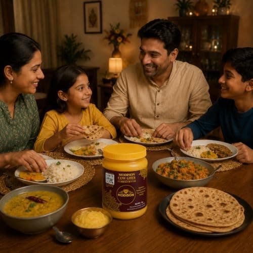 MODISON Cow Ghee Cow Milk Clarified Butter 1kg thumbnail 7