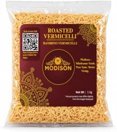 MODISON Roasted Vermicelli Premium Wheat Semolina Ready to Cook 1kg thumbnail 1