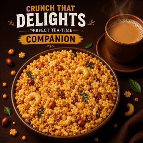 MODISON Masala Multigrain Chevda Indian Namkeen Roasted Mix 180g thumbnail 6