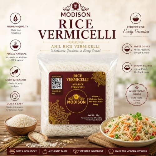 MODISON Rice Vermicelli Premium Rice Noodles Ready to Cook 1kg thumbnail 4