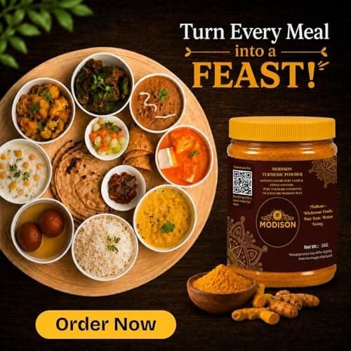 MODISON Turmeric Powder Indian Spices Pure Haldi 1kg thumbnail 5