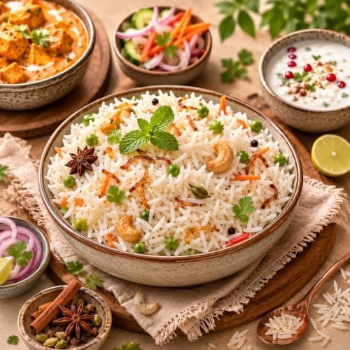 MODISON Extra Long Basmati Rice Aged Long Grain White Rice 1kg thumbnail 7