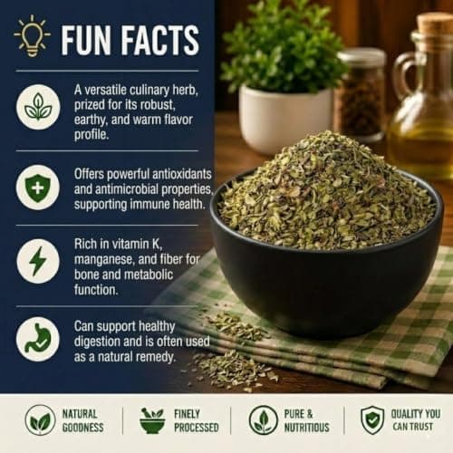 MODISON Oregano Herbs Dried Aromatic Mediterranean Seasoning 50g thumbnail 7