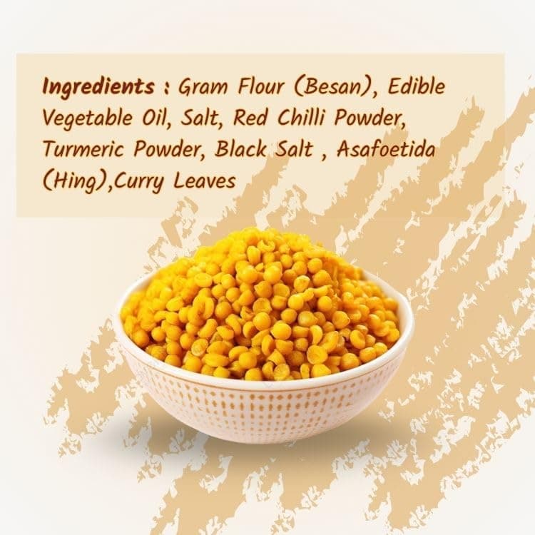 MODISON Boondi Indian Snacks Crunchy Fresh 180g thumbnail 3