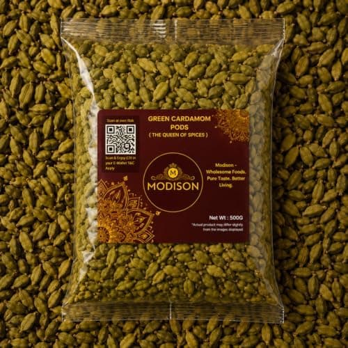 MODISON Green Cardamom Pods Whole Spice 500g thumbnail 2