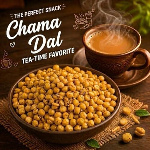 MODISON Roasted Chana Dal Healthy Snacks Masala Split Chickpeas 180g thumbnail 4