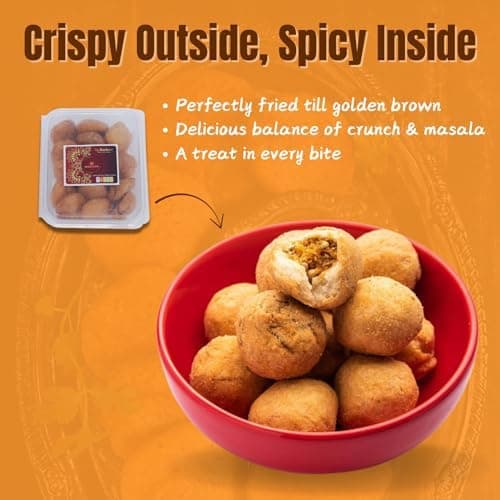 MODISON Dry Kachori Indian Snacks Crispy Spicy 180g thumbnail 4