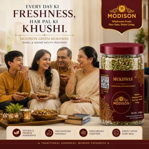 MODISON Fennel Coriander Blend Indian Mouth Freshener 100g thumbnail 6