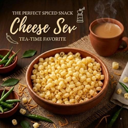 MODISON Cheese Pop Indian Snacks White Cheddar Puffs 180g thumbnail 4