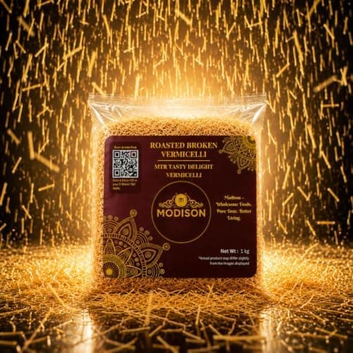 MODISON Roasted Broken Vermicelli, Wheat Semolina Sevai, 1 kg thumbnail 6