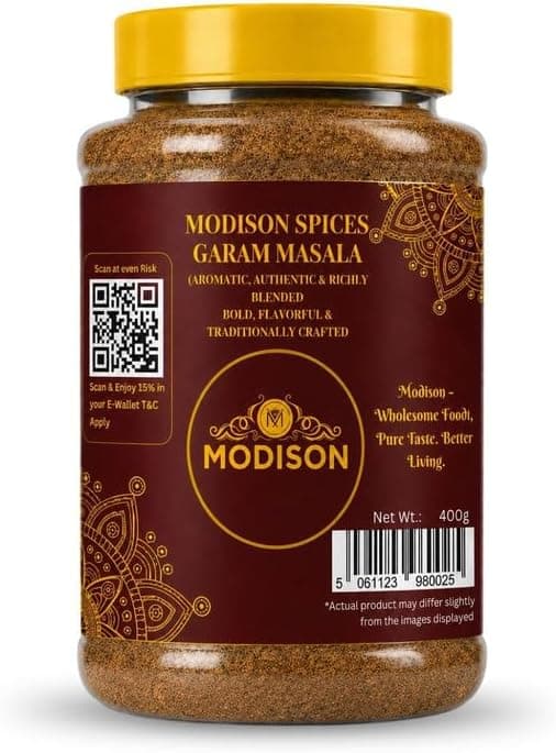 MODISON Garam Masala Powder Indian Spices Traditional 400g thumbnail 1