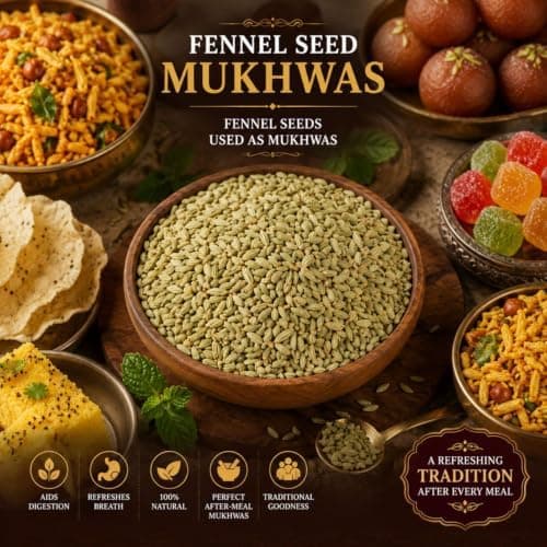 MODISON Fennel Seed Saunf Indian Mouth Freshener Sweet 100g thumbnail 7