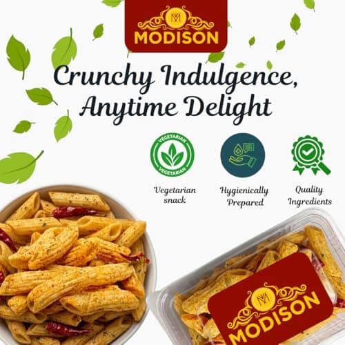 MODISON Pasta Ka Nasta Indian Snacks Italian Herbs 60g thumbnail 5