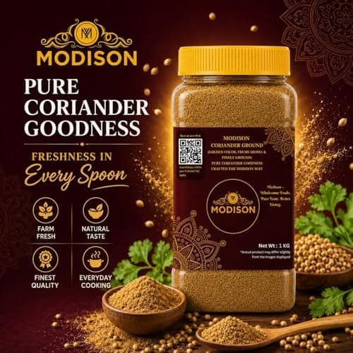 MODISON Coriander Powder Indian Spices Pure Dhania 100g thumbnail 2