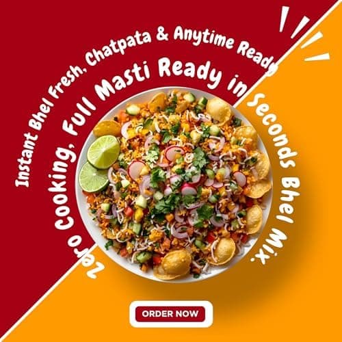 MODISON Instant Bhel Indian Snacks Ready Mix 265g thumbnail 5