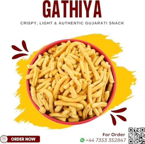MODISON Bhavnagari Gathiya Indian Crispy Snacks 540g thumbnail 3