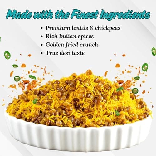 Modison Daal Mooth Snack Mix with Shredded Cheese Topping 180g thumbnail 4