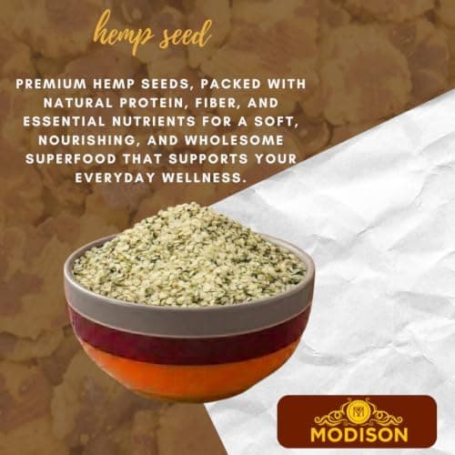 MODISON Hemp Seeds Superfoods Plant Based Protein 200g thumbnail 5