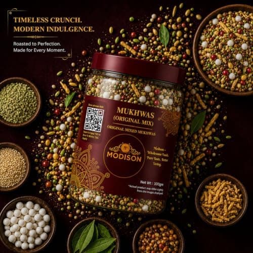 MODISON Original Mix Indian Mouth Freshener Crunchy Saunf 100g thumbnail 4