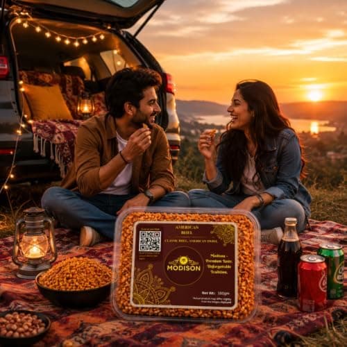 MODISON American Bhel Indian Namkeen Crispy Puffed Rice 180g thumbnail 6