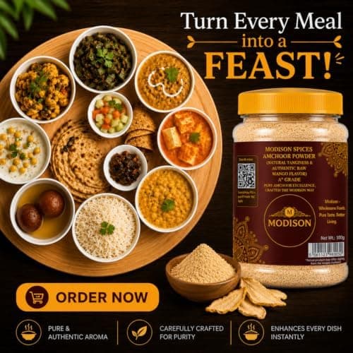 MODISON Amchoor Powder Indian Spices Dry Mango 100g thumbnail 3