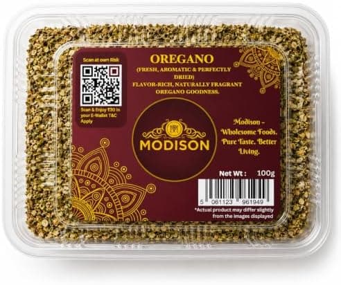 MODISON Oregano Herbs Dried Mediterranean Seasoning 100g thumbnail 1