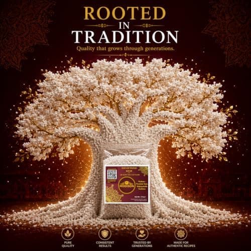 MODISON Top Op Papad Khar Indian Papad Ingredient Fine Powder 200g thumbnail 4