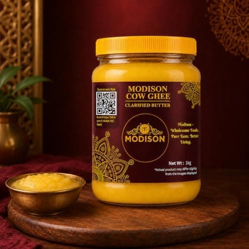 MODISON Cow Ghee Cow Milk Clarified Butter 1kg thumbnail 5
