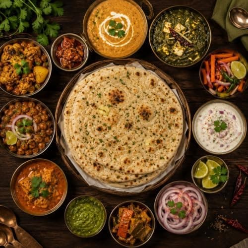MODISON Potato Stuffed Kulcha Naan Traditional Flatbread Frozen 320g thumbnail 6