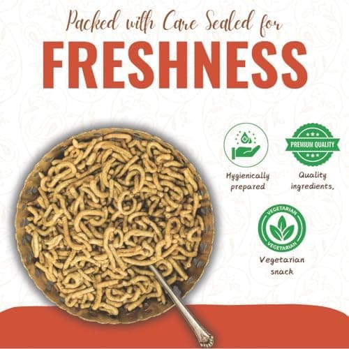 MODISON Ratlami Sev Indian Snacks Spicy Besan Noodles 180g thumbnail 3