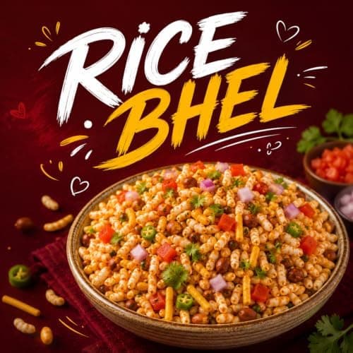 MODISON Rice Bhel Indian Namkeen Crispy Puffed Grain 180g thumbnail 4