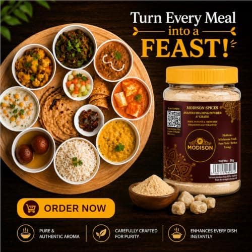 MODISON Asafoetida Hing Powder Indian Spices A Grade 50g thumbnail 3