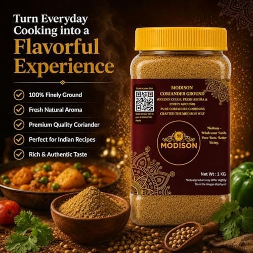 MODISON Coriander Powder Indian Spices Pure Dhania 100g thumbnail 4