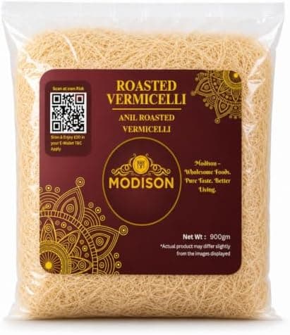 MODISON Roasted Vermicelli Premium Wheat Semolina Seviyan 900g thumbnail 1