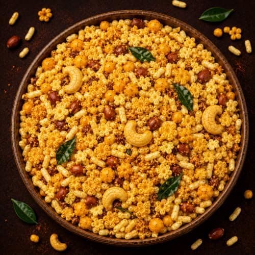 MODISON Masala Multigrain Chevda Indian Namkeen Roasted Mix 180g thumbnail 5