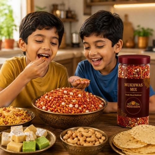 MODISON Mukhwas Mix Indian Mouth Freshener Rose Flavoured 100g thumbnail 7