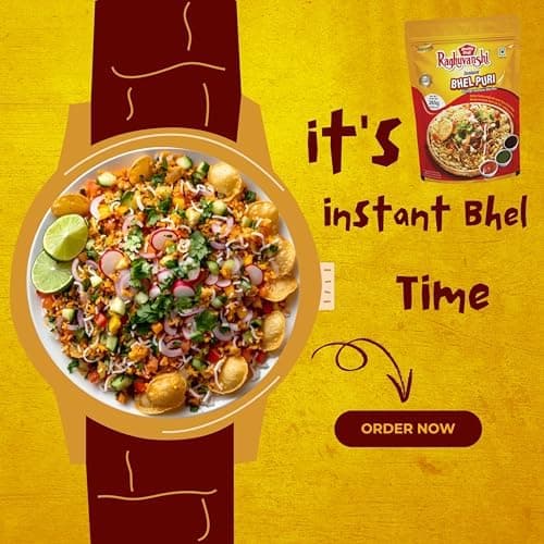 MODISON Instant Bhel Indian Snacks Ready Mix 265g thumbnail 6