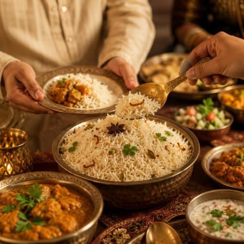 MODISON Extra Long Basmati Rice Aged Long Grain White Rice 1kg thumbnail 6