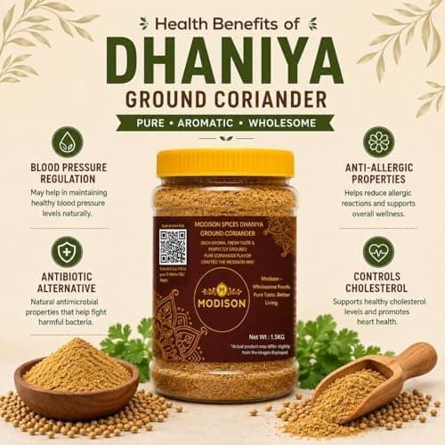 MODISON Coriander Powder Indian Spices Pure Dhania 400g thumbnail 2