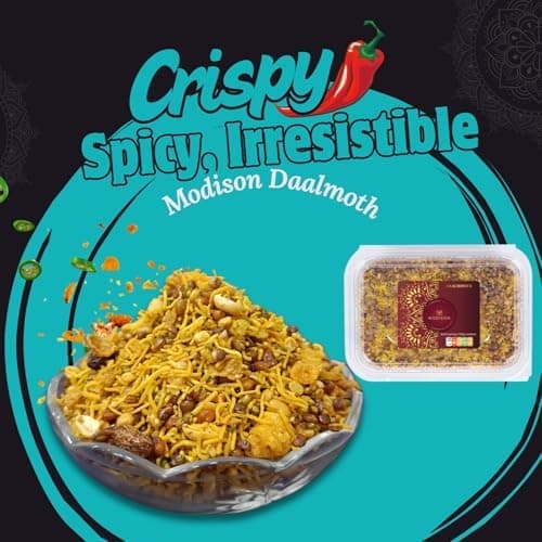 Modison Daal Mooth Snack Mix with Shredded Cheese Topping 180g thumbnail 3