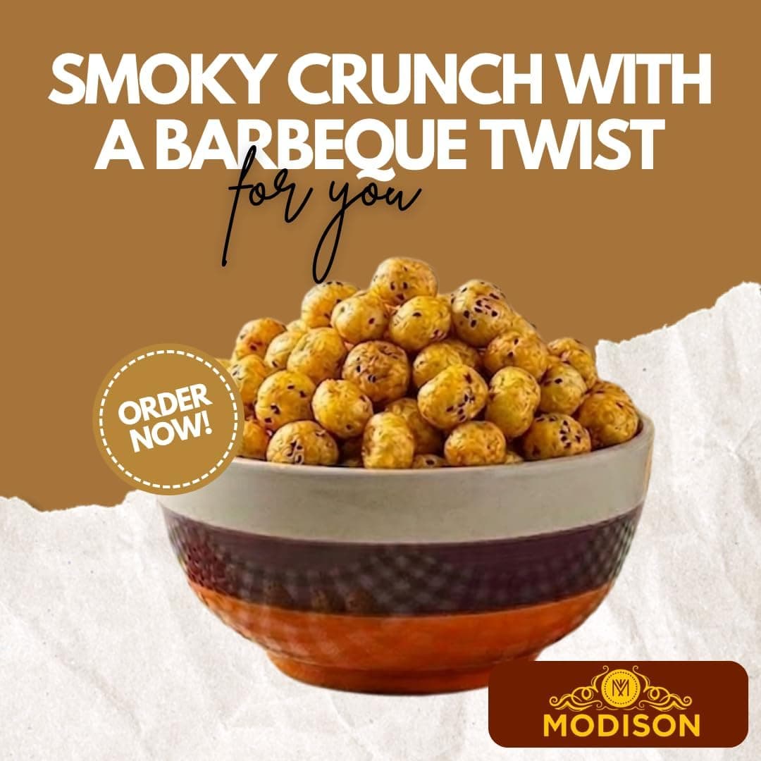 MODISON Roasted Makhana Healthy Snacks Smoky Barbeque Masala 80g thumbnail 12
