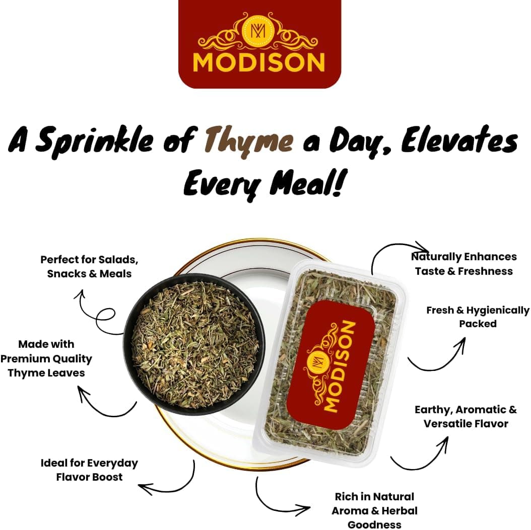 MODISON Thyme Herbs Dried Aromatic Seasoning 200g thumbnail 10