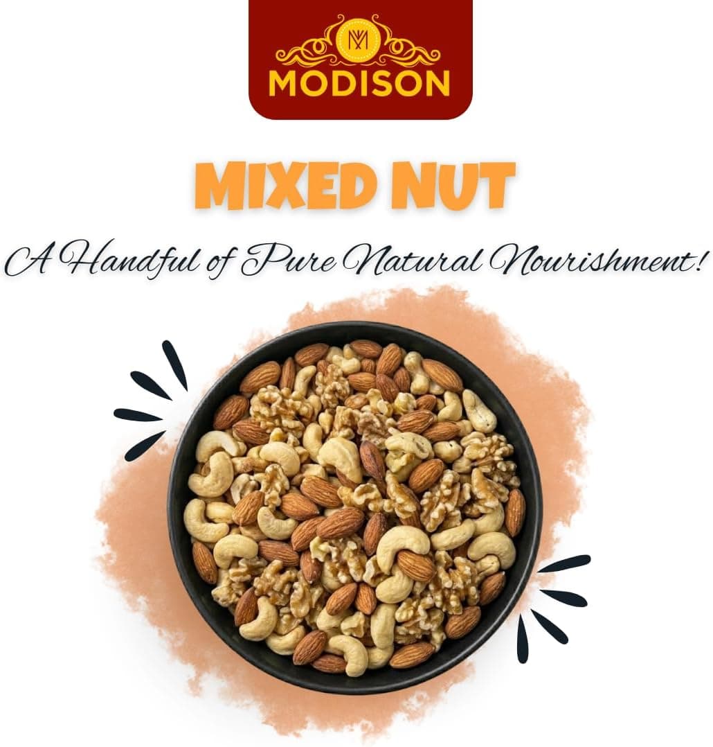 MODISON Mixed Nuts Healthy Snacks Premium Nut Mix 250g thumbnail 12