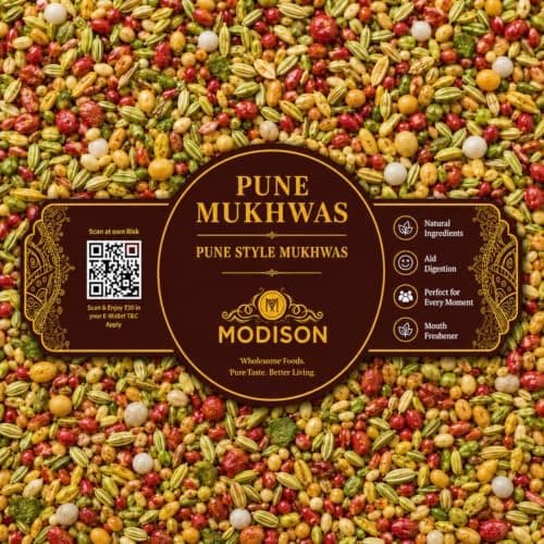 MODISON Pune Mukhwas Indian Mouth Freshener Fennel Coriander 100g thumbnail 7