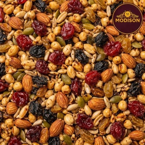 MODISON Roasted Seven Seed Mix Indian Snacks Protein Rich 180g thumbnail 7