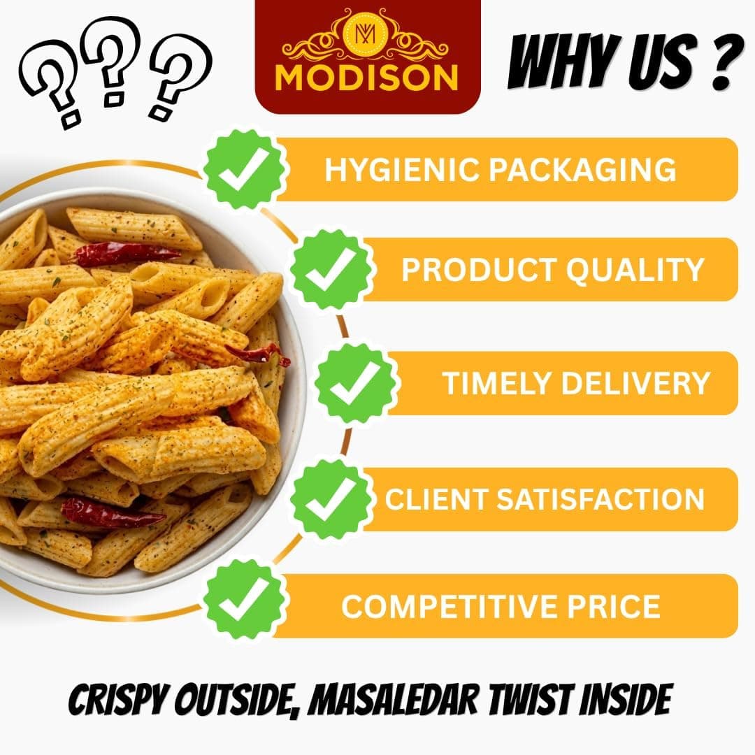 MODISON Pasta Ka Nasta Indian Snacks Italian Herbs 60g thumbnail 9
