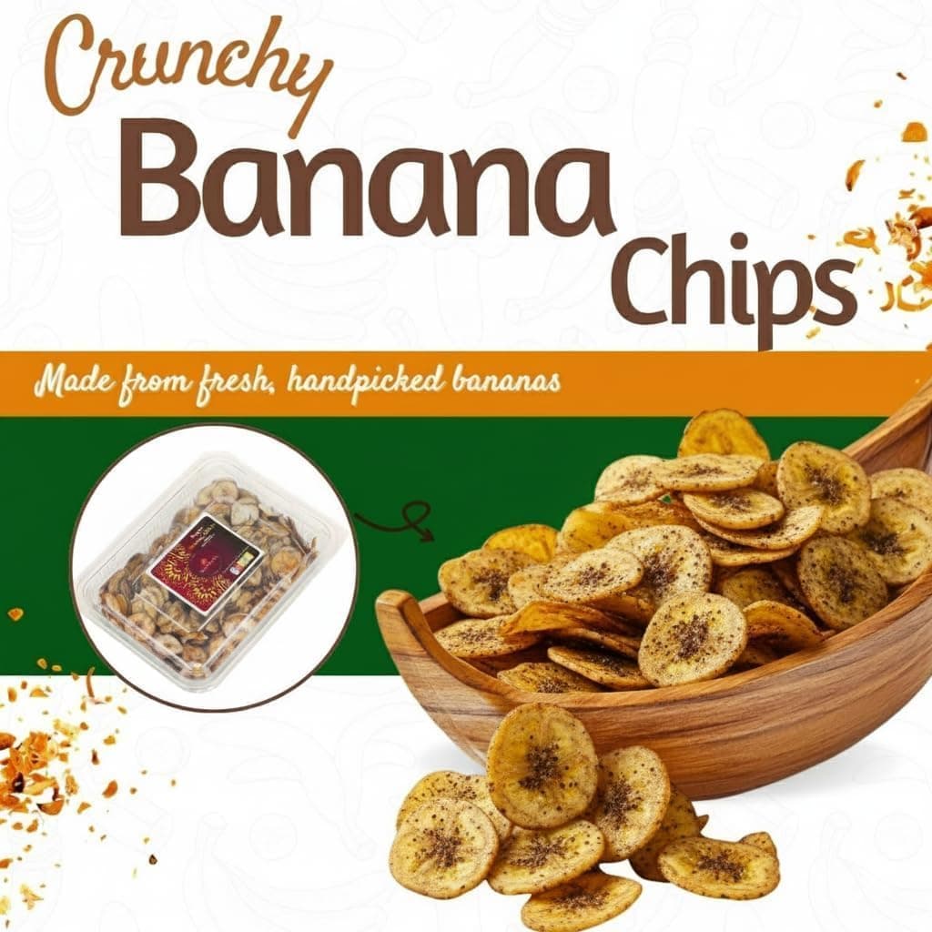MODISON Banana Black Pepper Wafers Indian Snacks Crispy 900g thumbnail 12