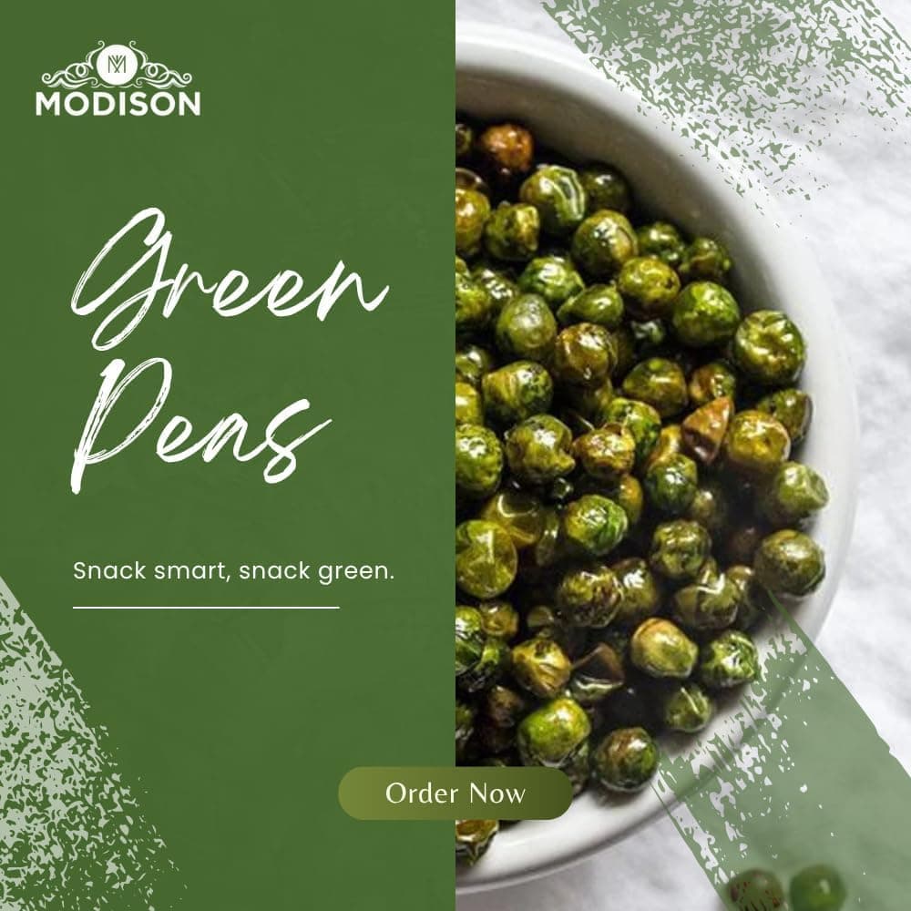 MODISON Spicy Fried Green Peas Healthy Snacks Crispy 540g thumbnail 12