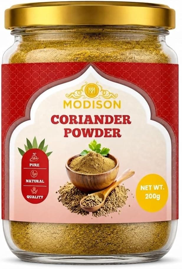 MODISON Coriander Powder Indian Spices Pure Dhania 200g thumbnail 8